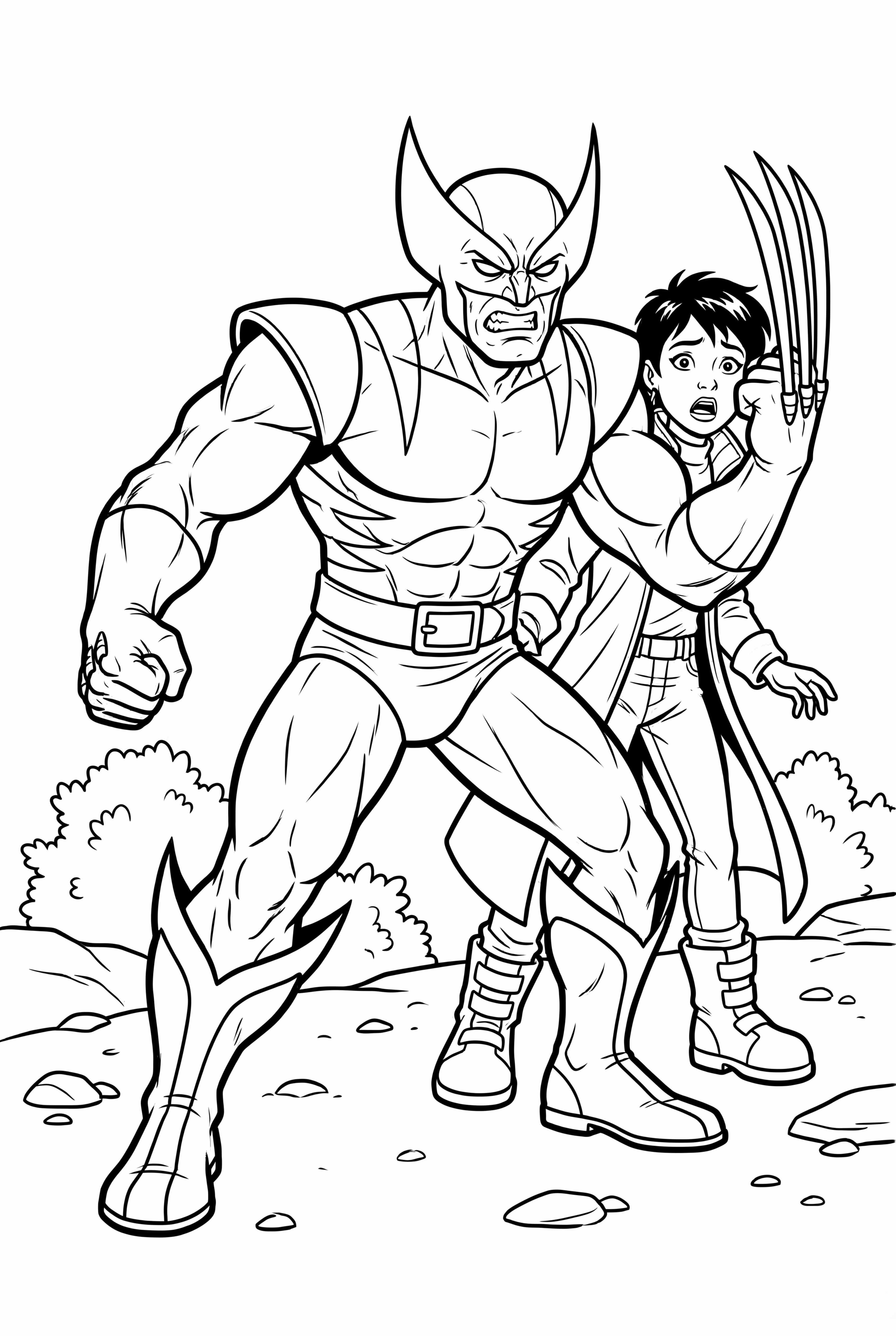 Wolverine Defending Jubilee