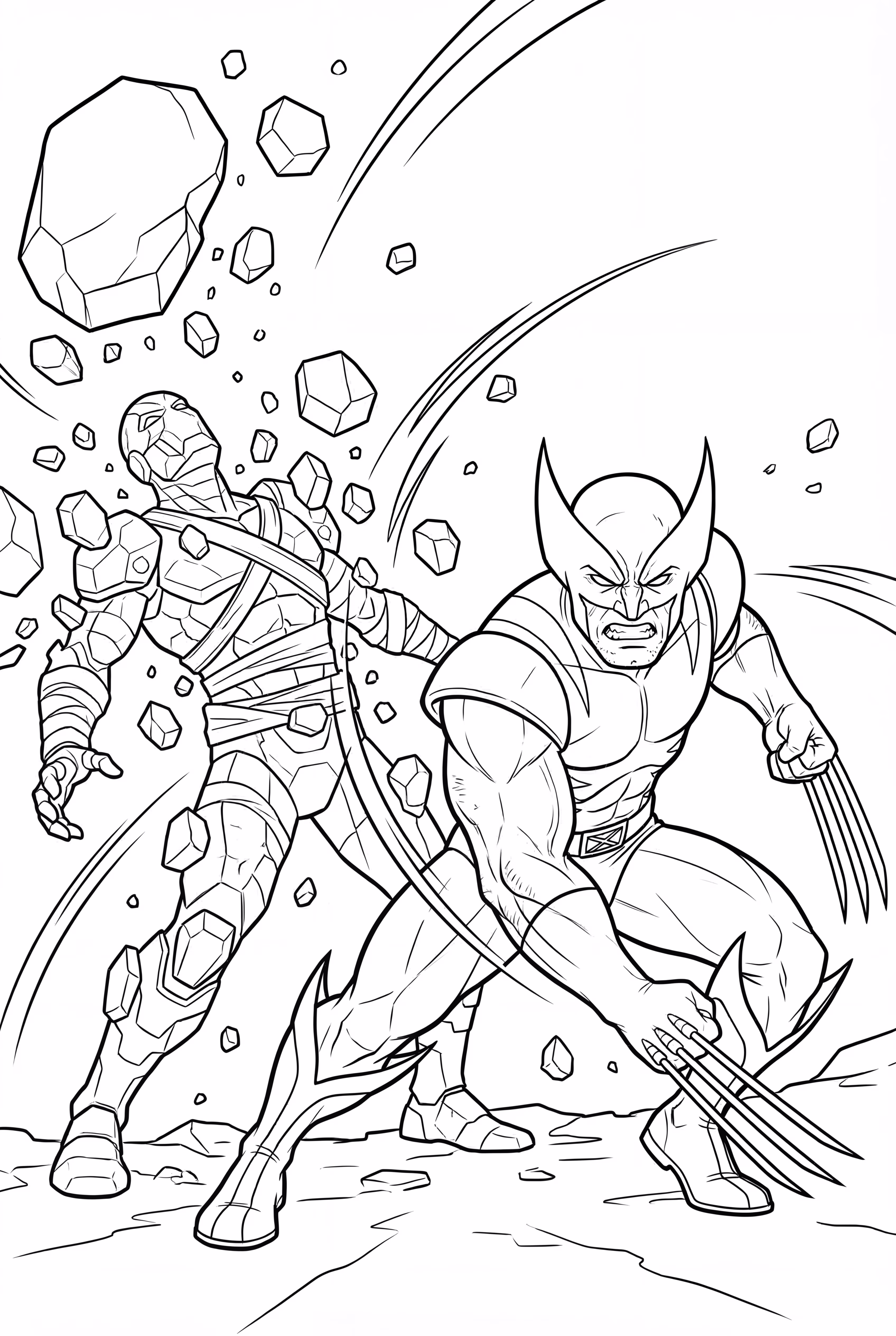 Wolverine Killing The Gorgon