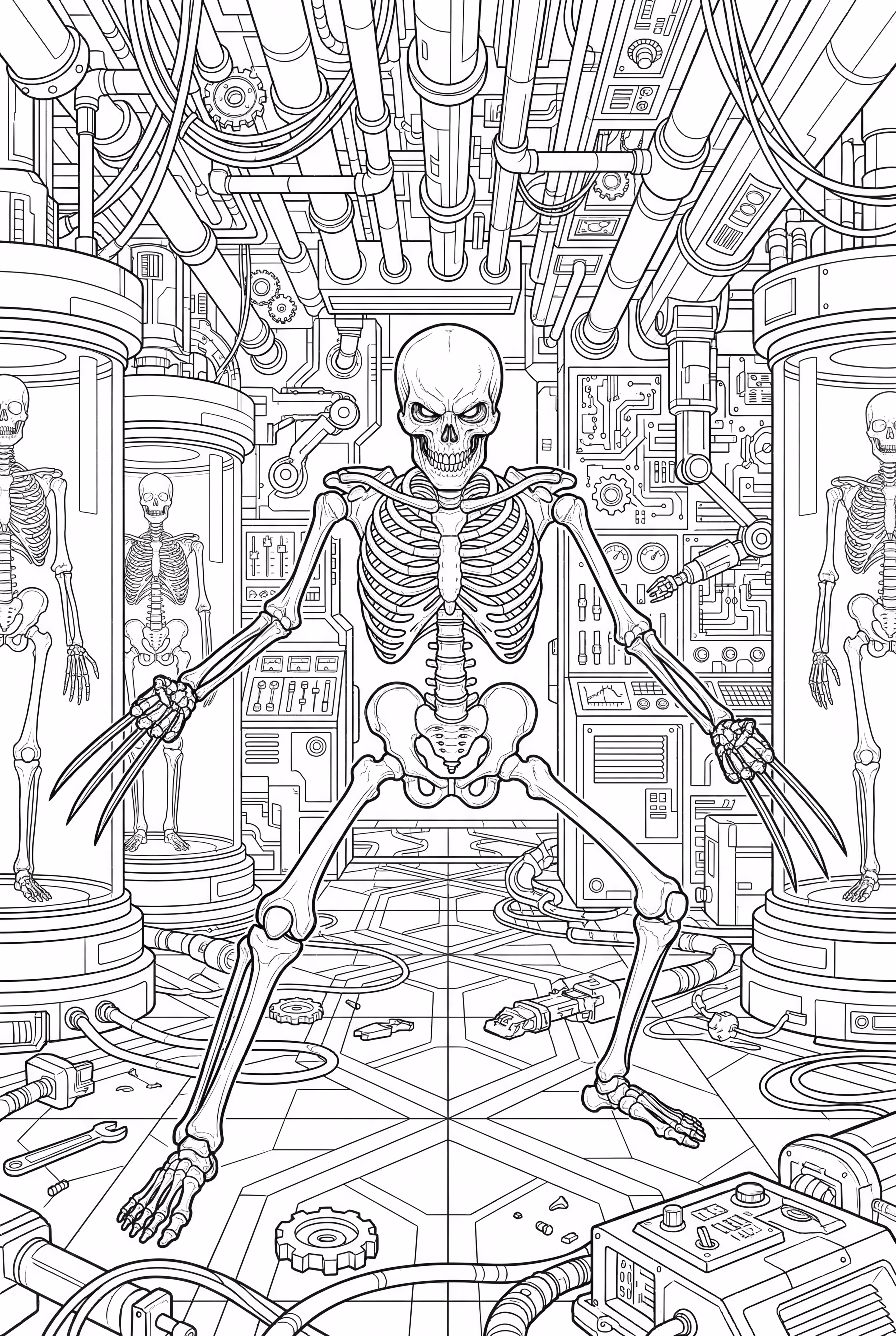 Wolverine's Adamantium Skeleton Revealed