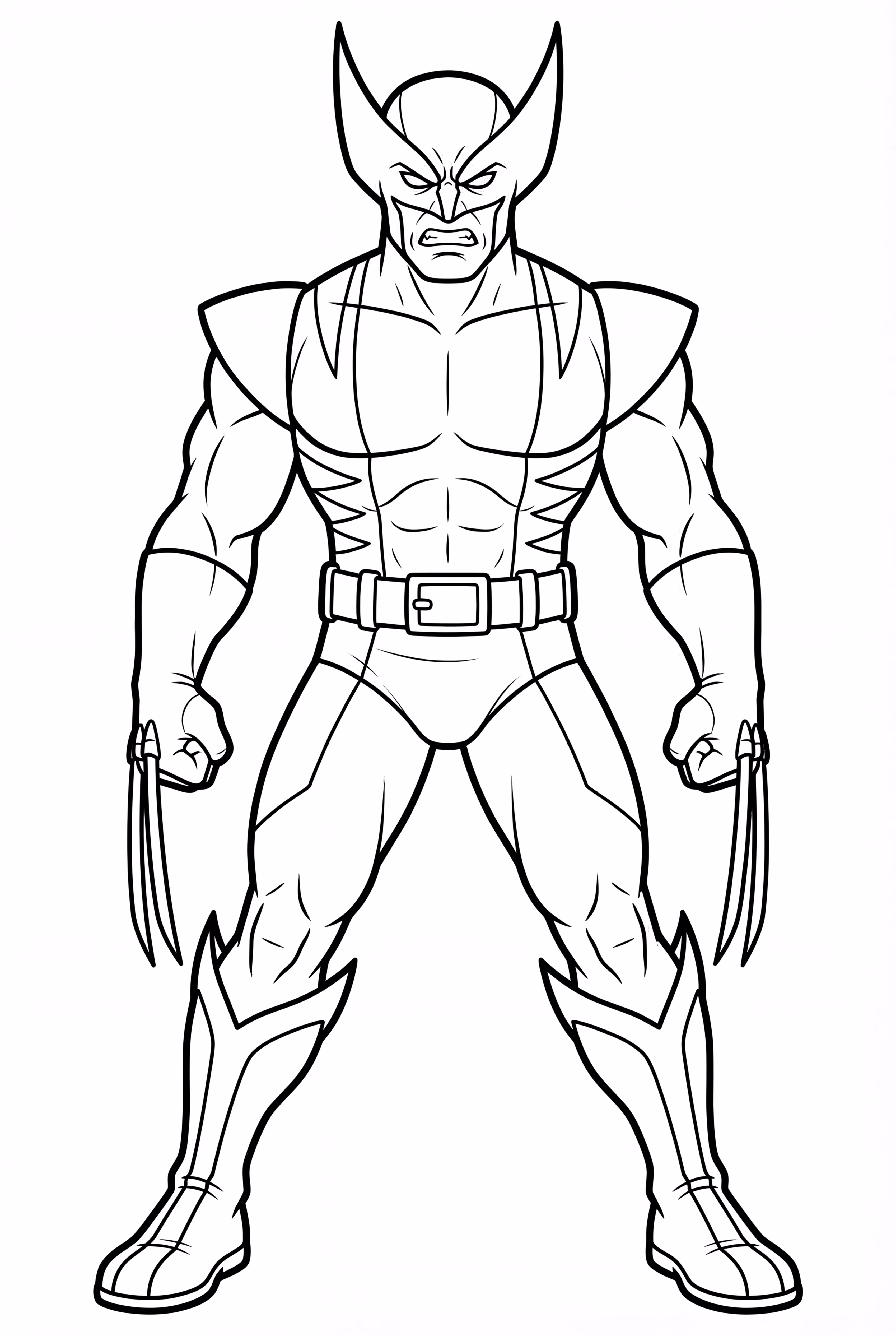 Wolverine'S Classic Pose