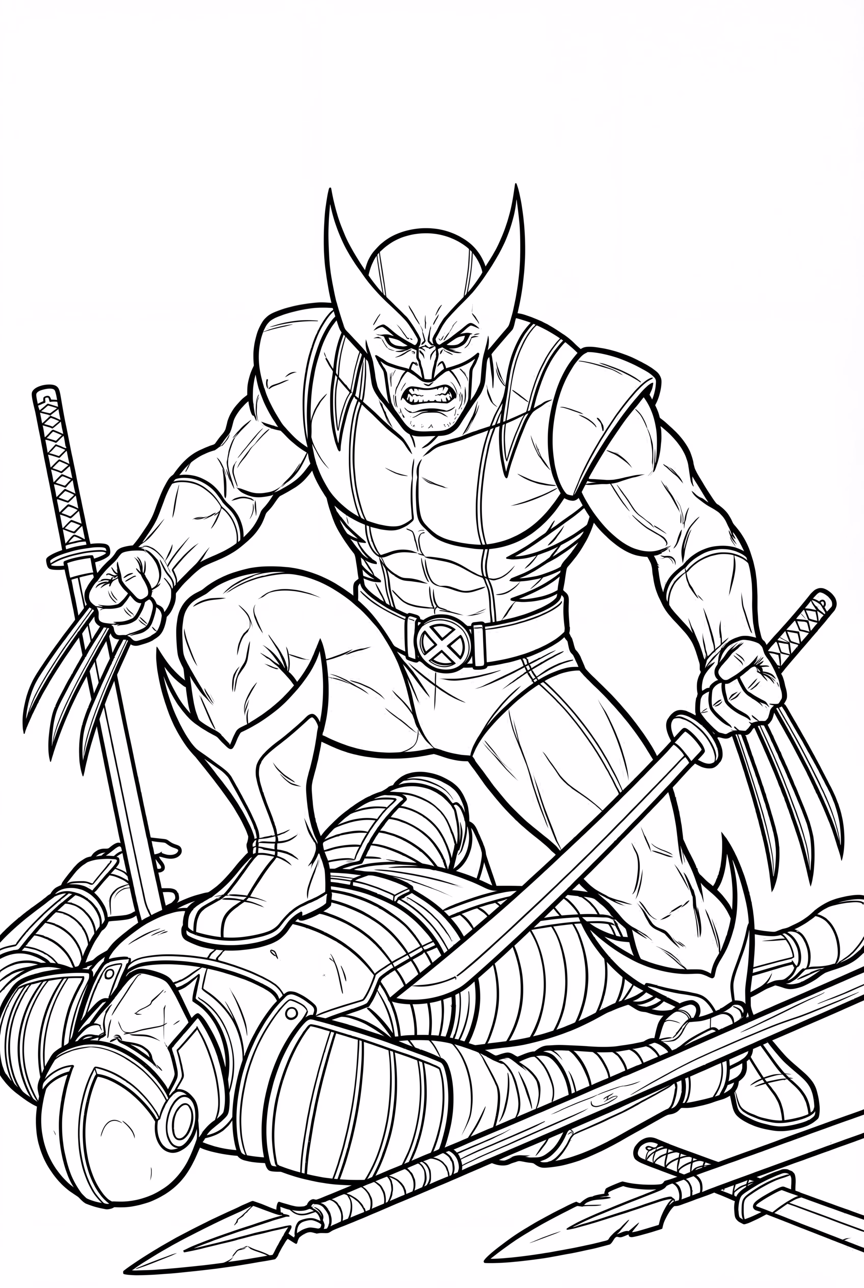 Wolverine Under The Control Of Hydra