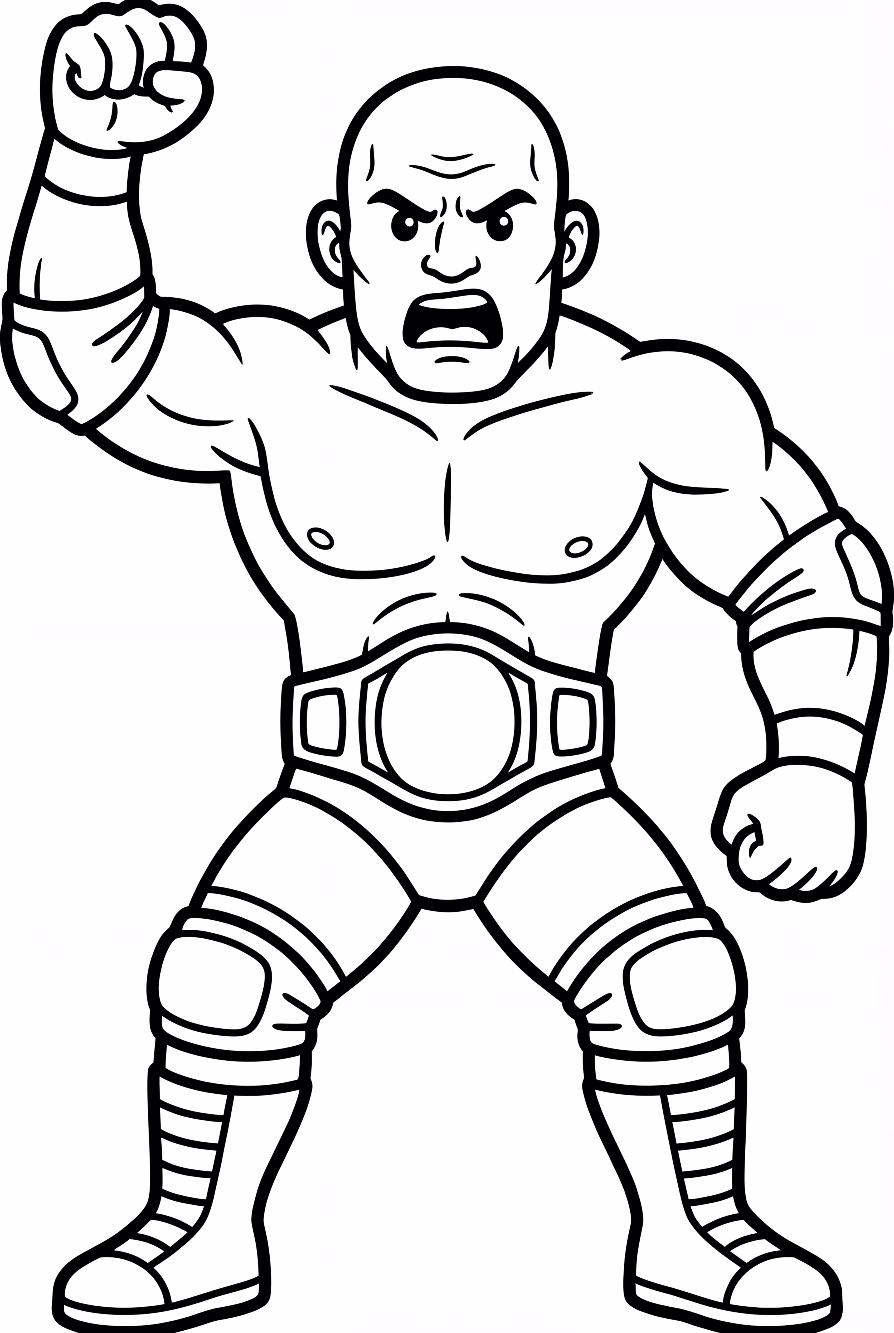 WWE Wrestler Wearing Elbow Pad