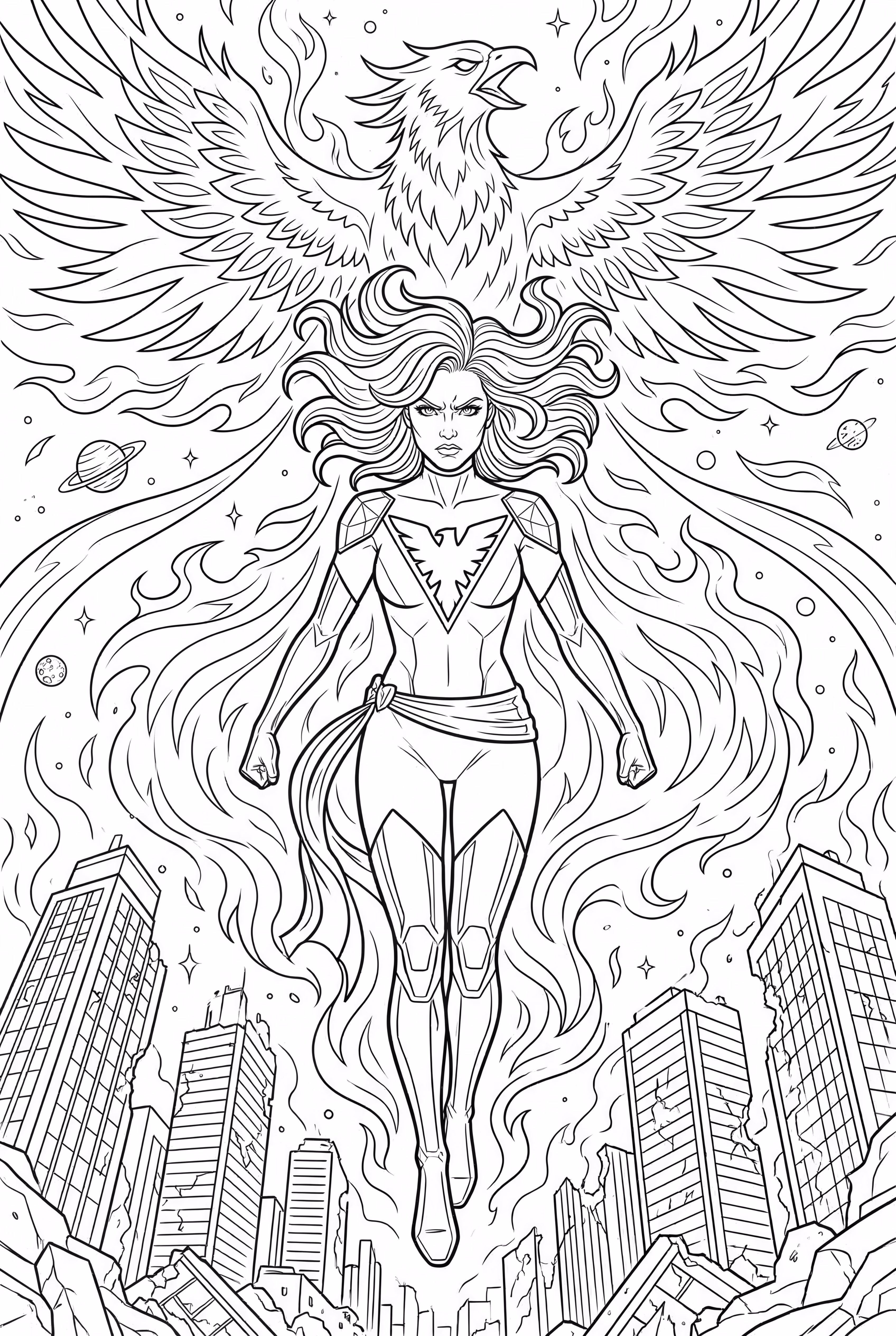 X-Men Jean Grey As The Phoenix