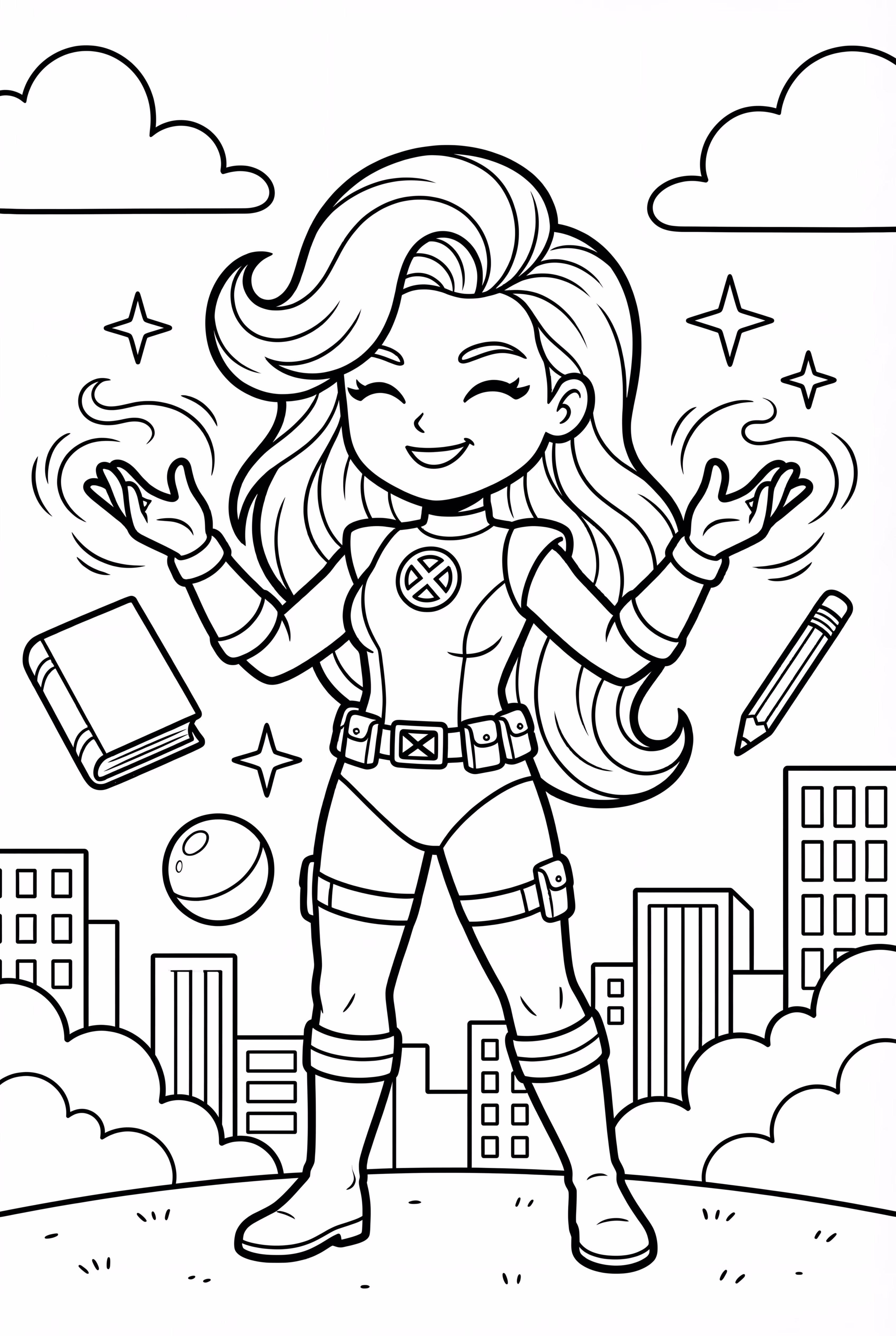 X-Men Jean Grey Levitating Objects