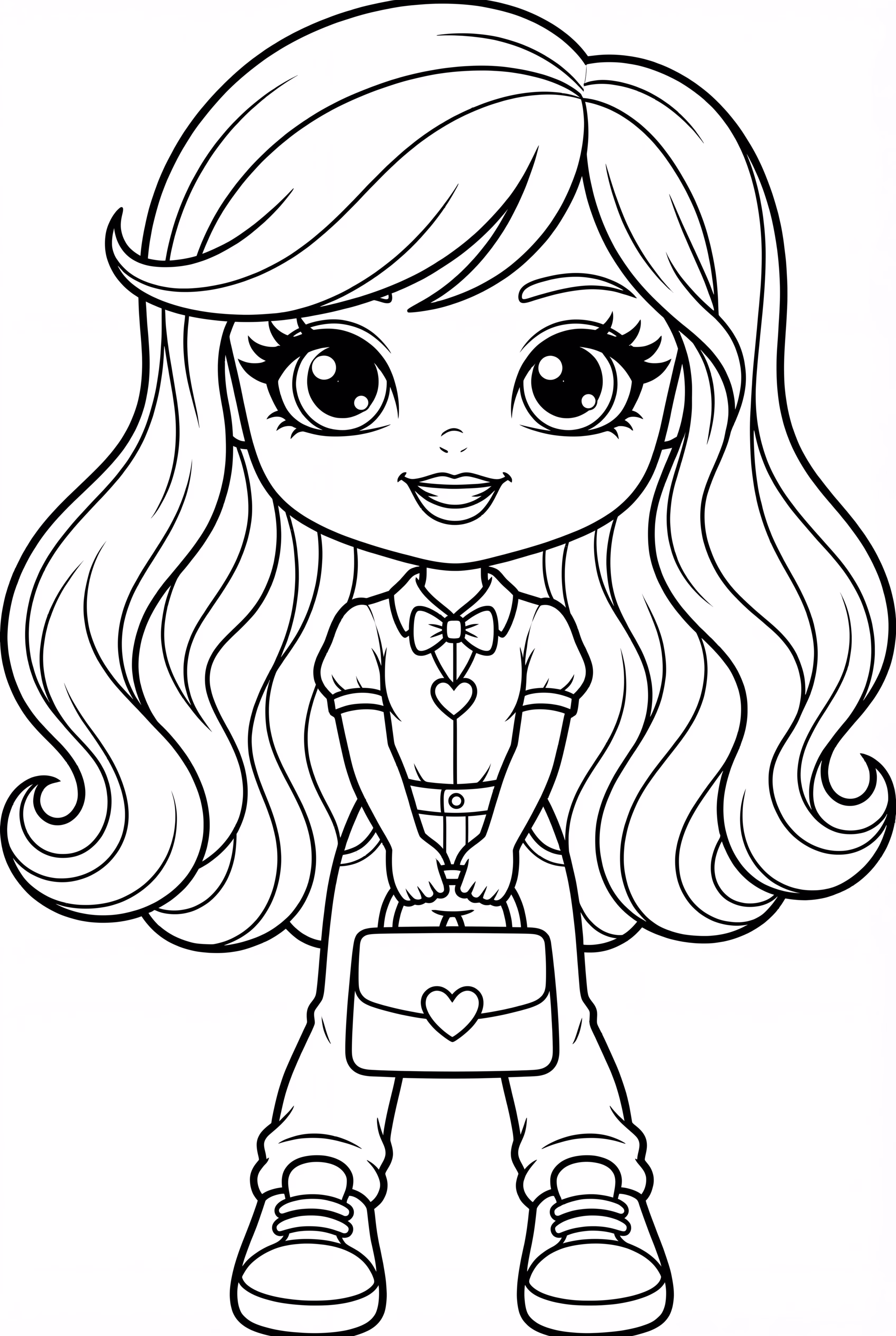 Yasmin Bratz With A Stylish Handbag