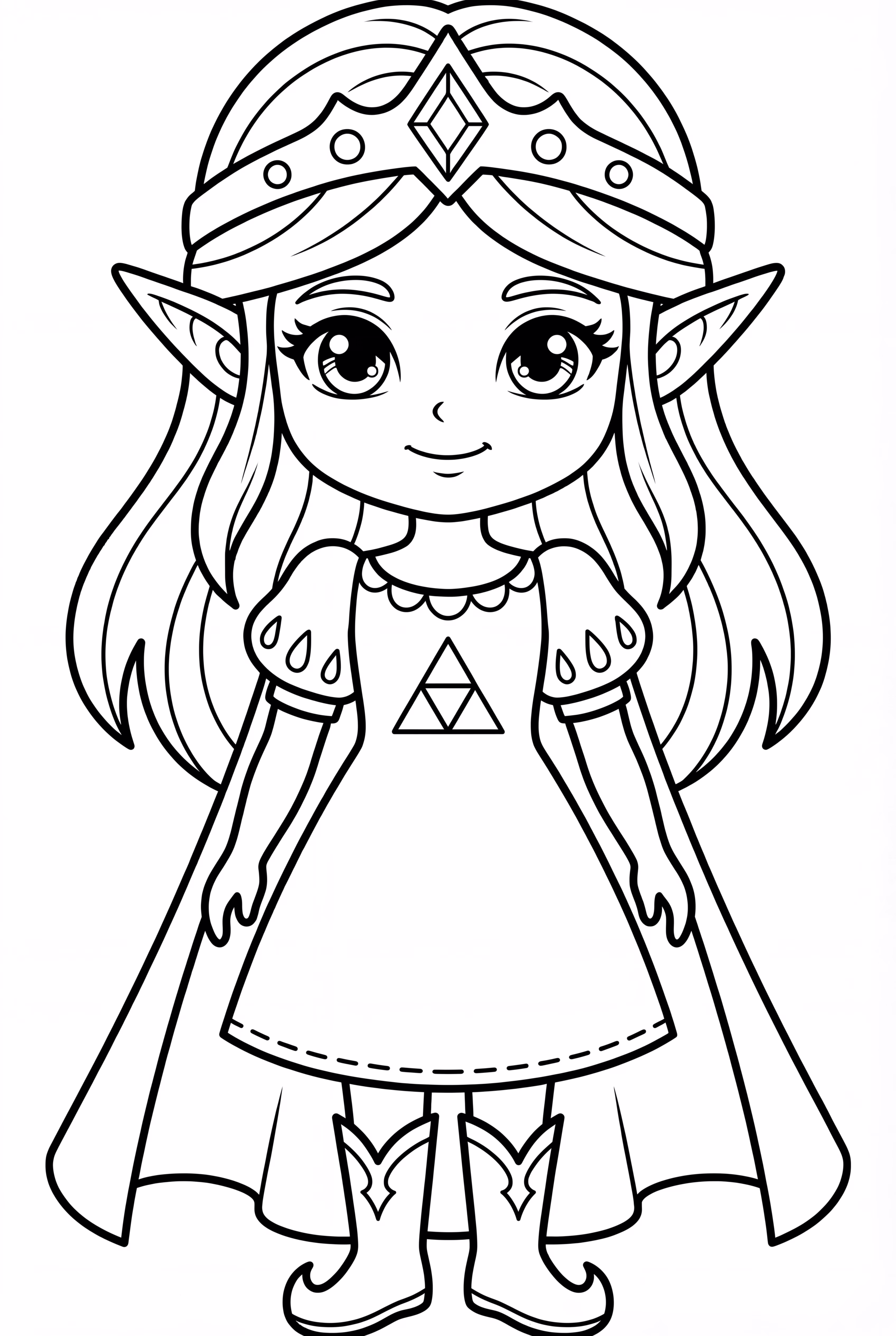 Zelda in a Magical Forest