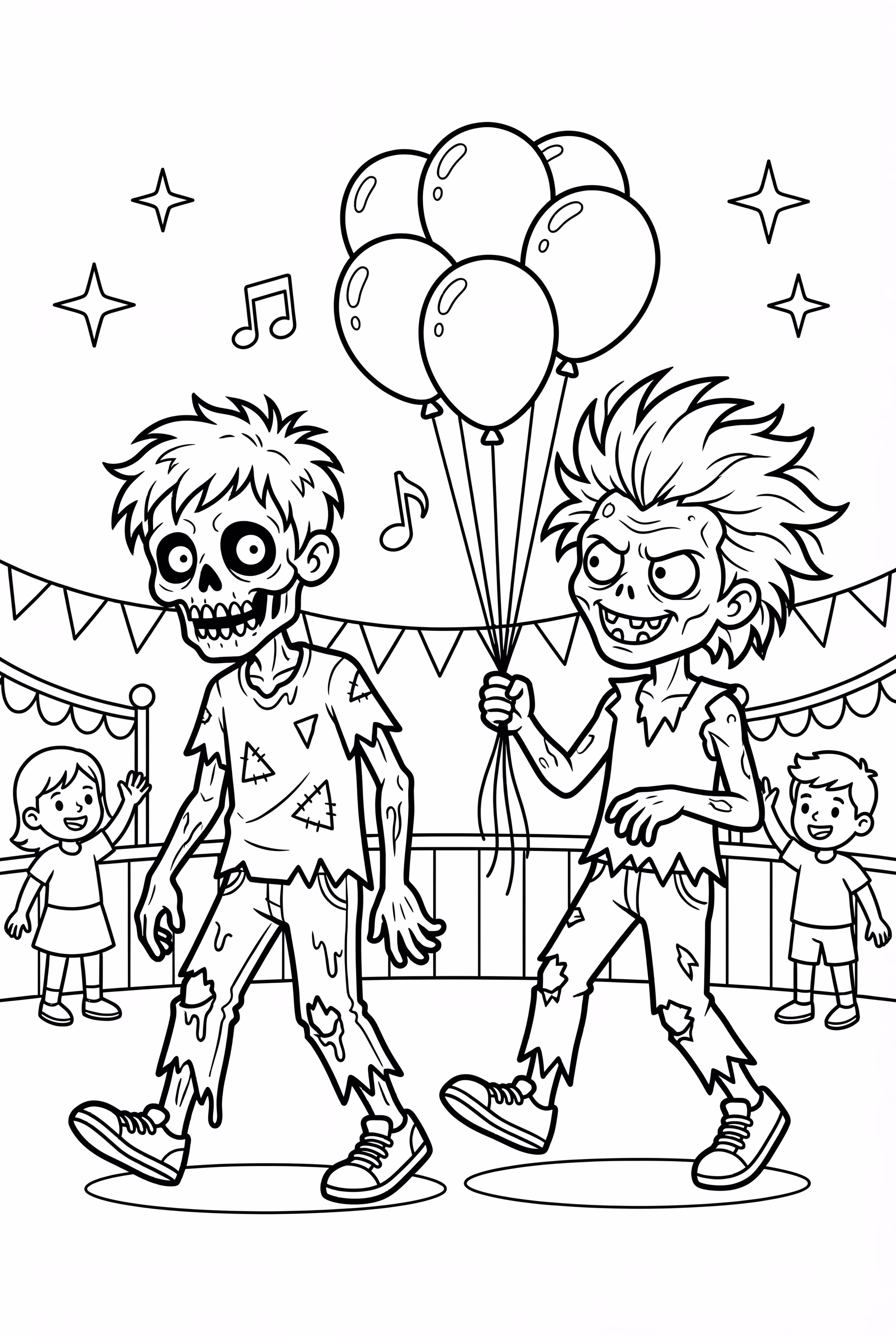 Zombie Carnival Parade